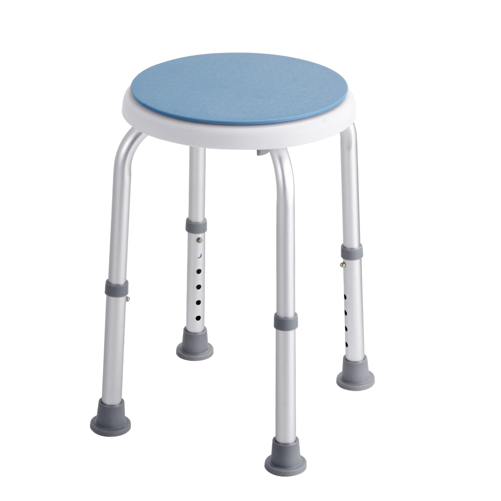 Swivel Shower Chair With Adjustable Height For Elderly And Disabled_voghion.com